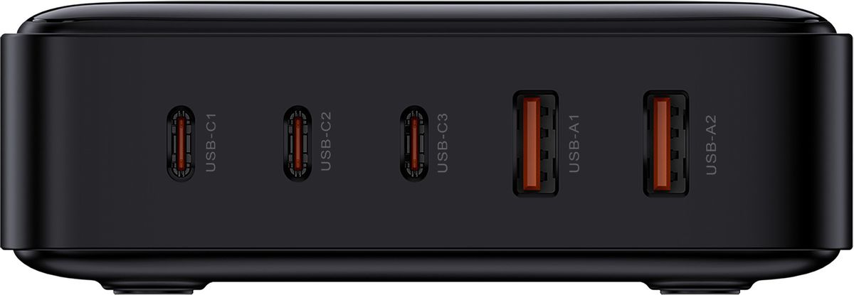 Desktop USB-Charger 240W - Out: C1: 140W PD, C2 + C3: 100W PD, A1 + A2: 60W + 1m USB-C to C Cable inkl., S+ zertifziert