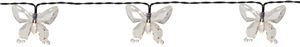 Solar Lichterkette Papillon - IP44, Warmweiss, Dämmerungssensor