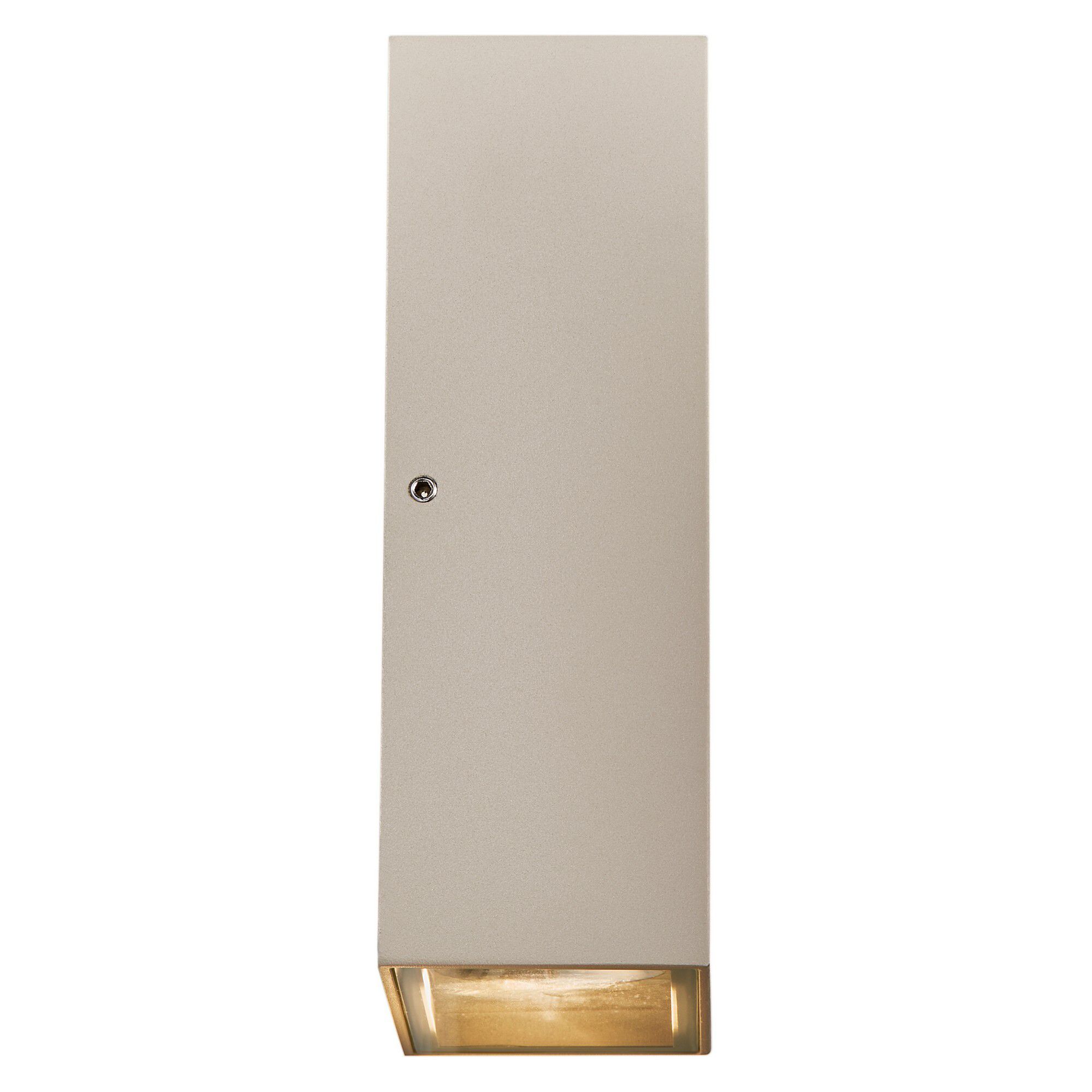 Rold - 2X5W, 2x350lm, 3000K, IP54, CRI 80, 2x125°, geschliffen, nicht dimmbar, L=90mm, B=55mm, H=160mm