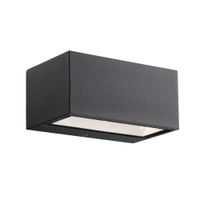 Nene, Wandleuchte, Schwarz - 6W LED, 3000K, IP54, 230V