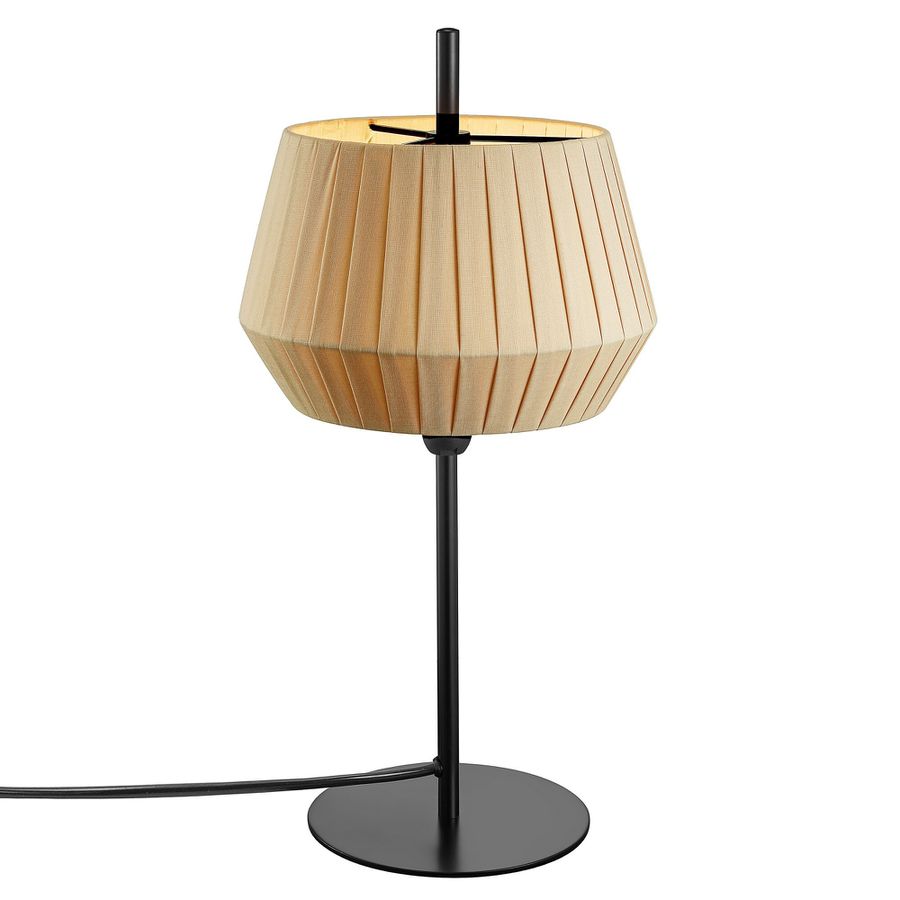 Dicte, Tischleuchte, Beige - IP20, E14