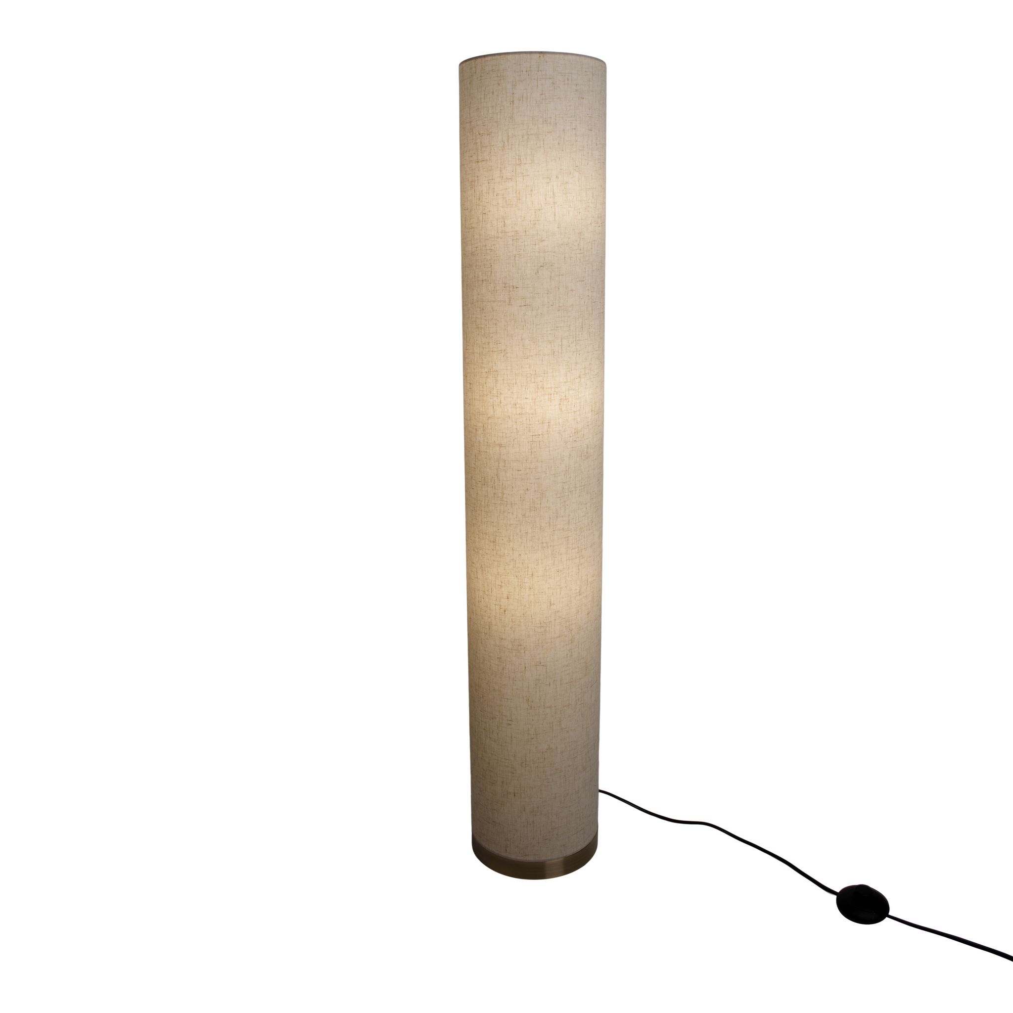 Stehleuchte BEATE natur H: 110 cm - E27, IP20, 40W, 230V
