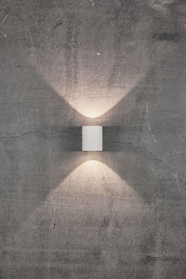 Canto 2, Wandleuchte, Weiss - 2X6W LED, 2700K, IP44, 230V