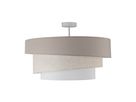 Deckenleuchte  FABRION  : 56cm beige - IP20, E27, Beige