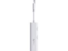 67W GaN Fast Charging Station - 2x T13, Out: USB-C1/ C2/ C3: 67W PD, C1+C2 shared: 45W + C3: 20W, USB-A: 5W, GaN, 1.5m Kabel, weiss