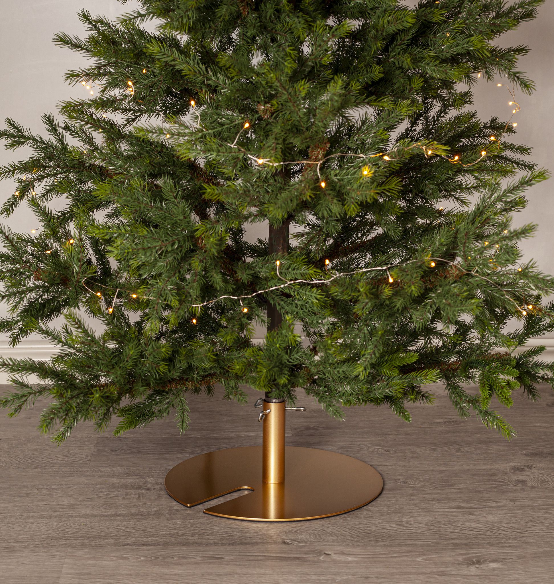 Weihnachtsbaum Fuss - 37x37x14.5cm, Gold