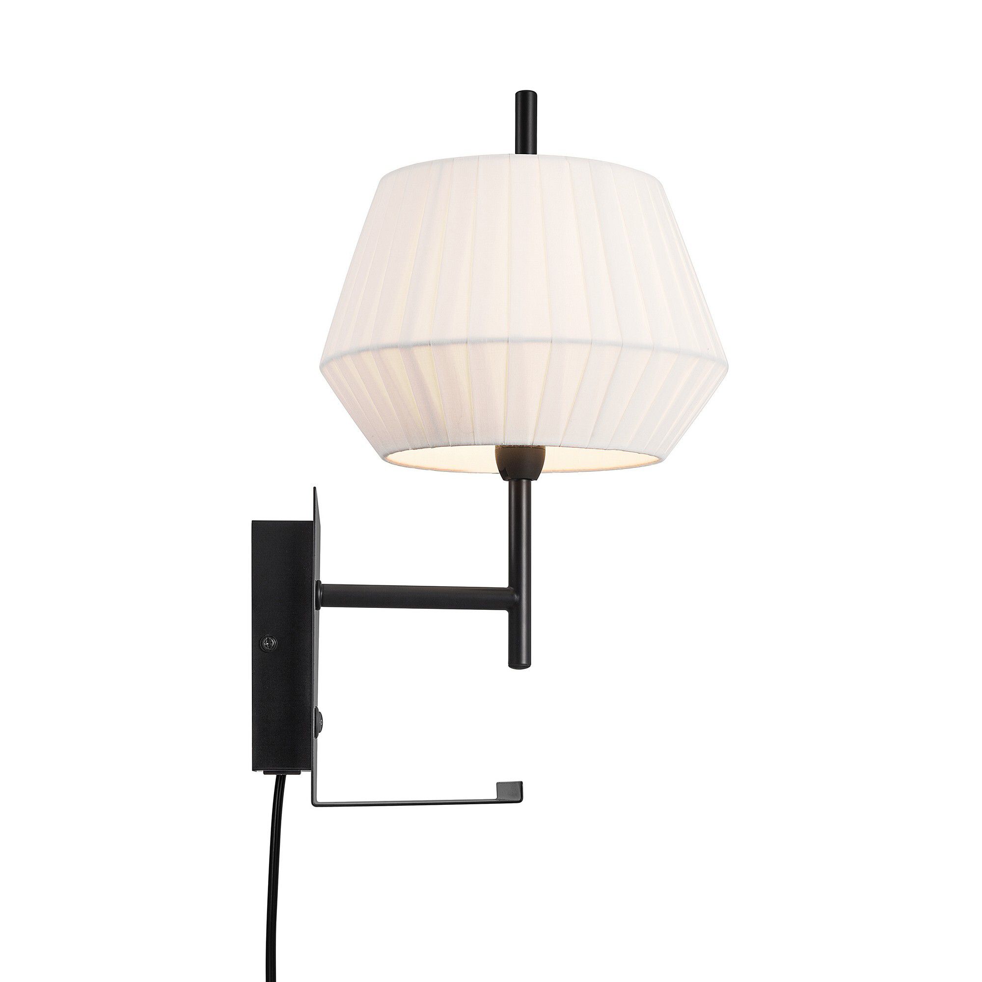 Dicte, Wandleuchte, Weiss - IP20, E14