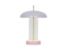 Akku Tischleuchte Mirano Dusty Rose - LED-Modul, 3000K, 150Lm, IP20