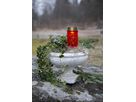 Solar Kerze Hearty - IP44, Warmweiss, 1 LED