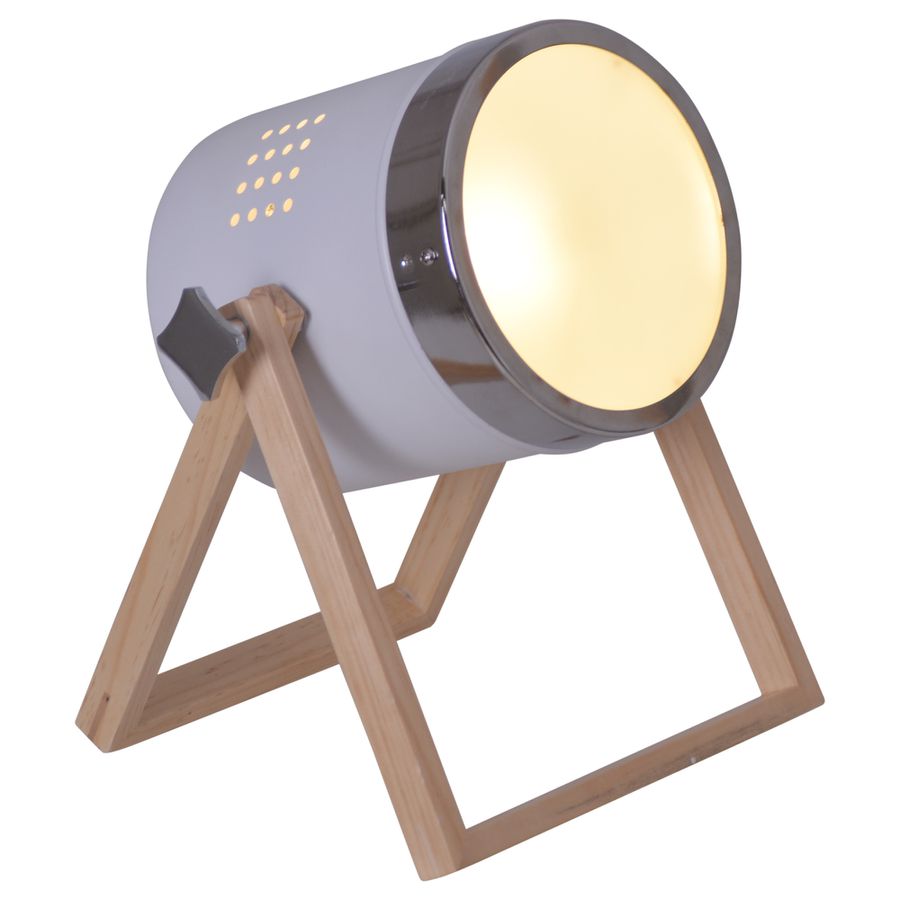 Tischleuchte Timweiß/satiniert h: 28cm - E27, 60W, IP20