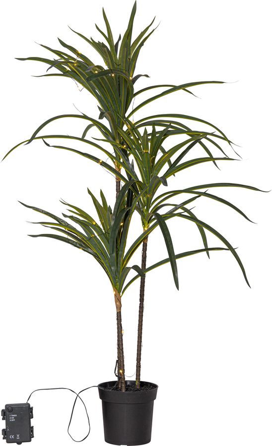 Decorativer Baum Bali - Indoor, Warmweiss, Grün