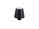 Akku Tischleuchte Wine Bottle USB-C GINI Schwarz - IP54, RGBW, 250lm