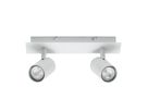 Deckenleuchte FRIDA - 2xGU10 (exkl.) max.2x35W, IP20, 90°, weiss, dimmbar (Optional Leuchtmittel), L=290mm, B=85mm,H=115mm