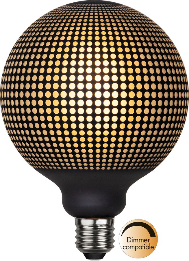 LED Leuchtmittel E27 G125 Graphic - E27, 100Lm, 2700K, 4W, 220-240V AC