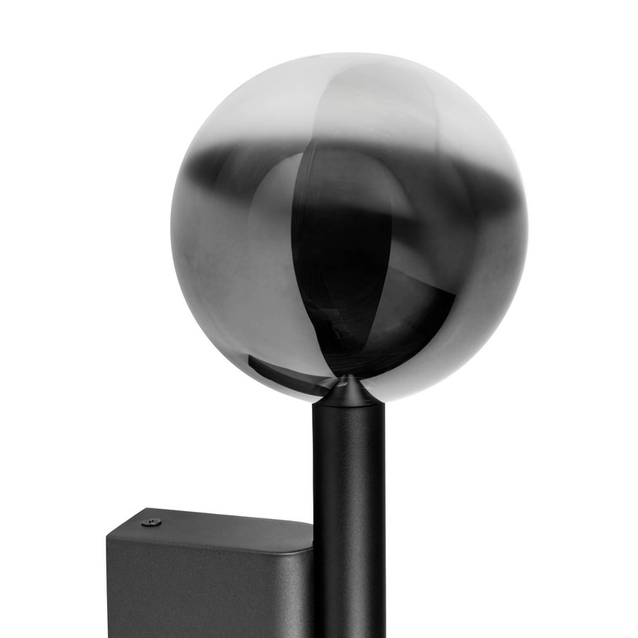 LED Wandleuchte  SINGAPUR  H: 34cm schwarz - IP20, LED-Modul, Schwarz