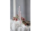 LED Dinner Kerze 2P Flamme Shine - Indoor, Pink, 24.50 cm Höhe, Timerfunktion