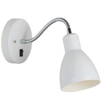 Cyclone Flex, Wandleuchte, Weiss - E14, max. 15W, IP20