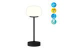 LED Akku- Tischleuchte PINA  schwarz - LED-Modul, 6W, IP20
