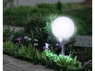 LED Außen Kugelerdspieß d: 25cm - IP44, kaltweiss, W