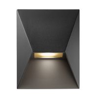 Wandleuchte PONTIO 15 - 1xGU10 (exkl.), max.25W, IP54, schwarz, dimmbar (optional Leuchtmittel), L=150mm,B=150mm, H=190mm