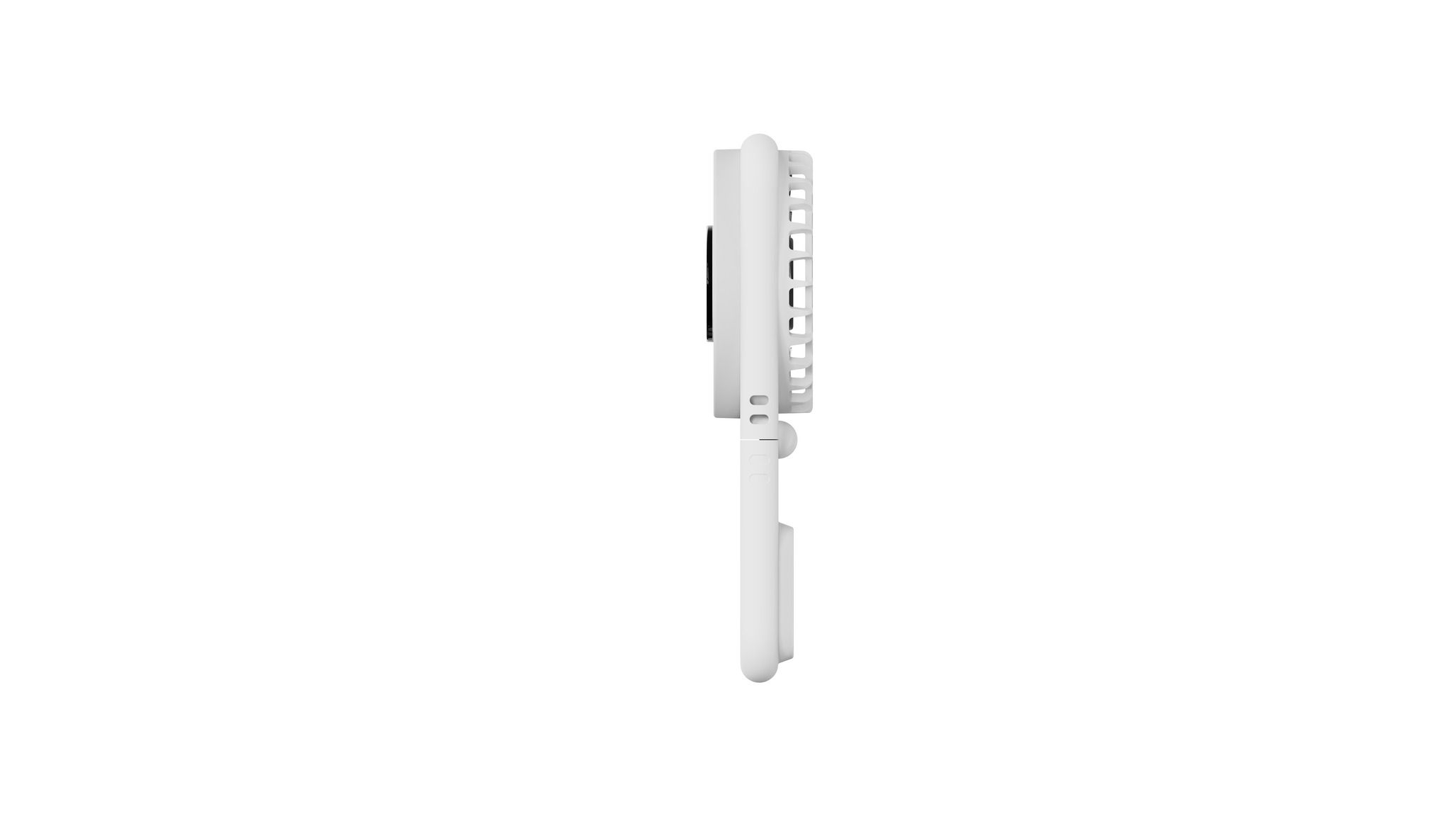 PLAT faltbarer Tischventilator AF12 weiss - 1000mAh, inkl. USB-C Kabel, wiederaufladbar, faltbar