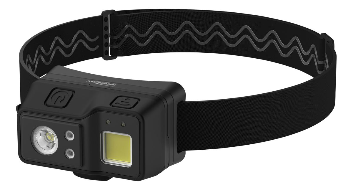 Stirnlampe HD700RS-DS - 700lm, IP65, Schwarz