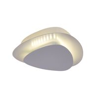 LED Wand- und Deckenleuchte Liso weiß - LED fest verbaut, 3000K, warmweiss