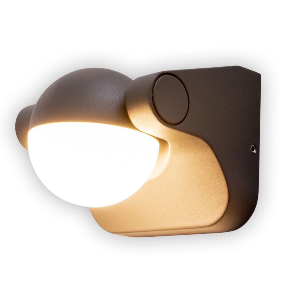 LED Außen Wandleuchte Pallas - IP54, warmweiss, 6W