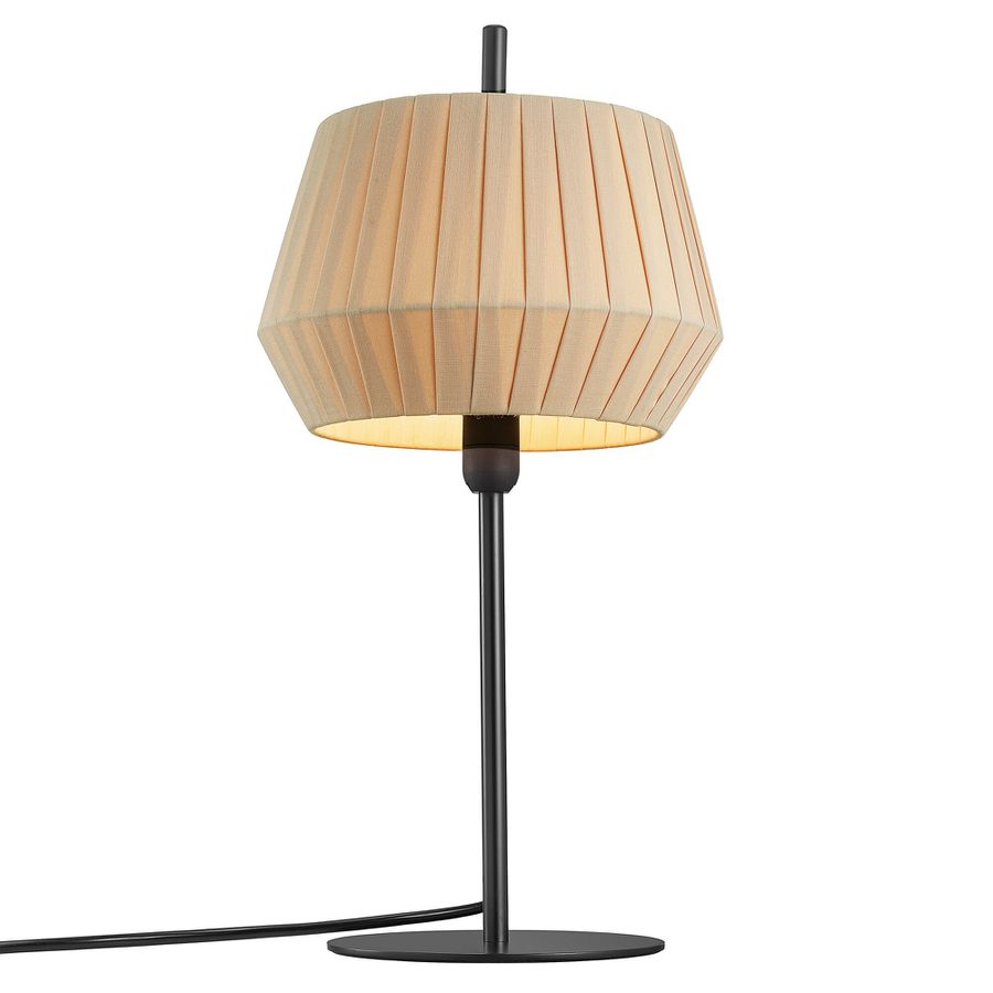 Dicte, Tischleuchte, Beige - IP20, E14