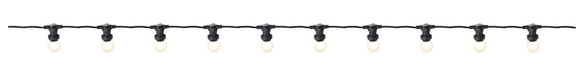 LED Party-Deco Illuminationskette, 10m - IP44, Warmweiss, 10 Led's, 1000cm