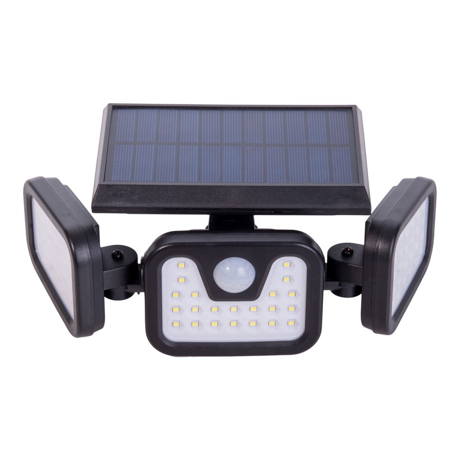 LED Solar Außenwandleuchte PACITA - IP44, 6W, Kaltweiss