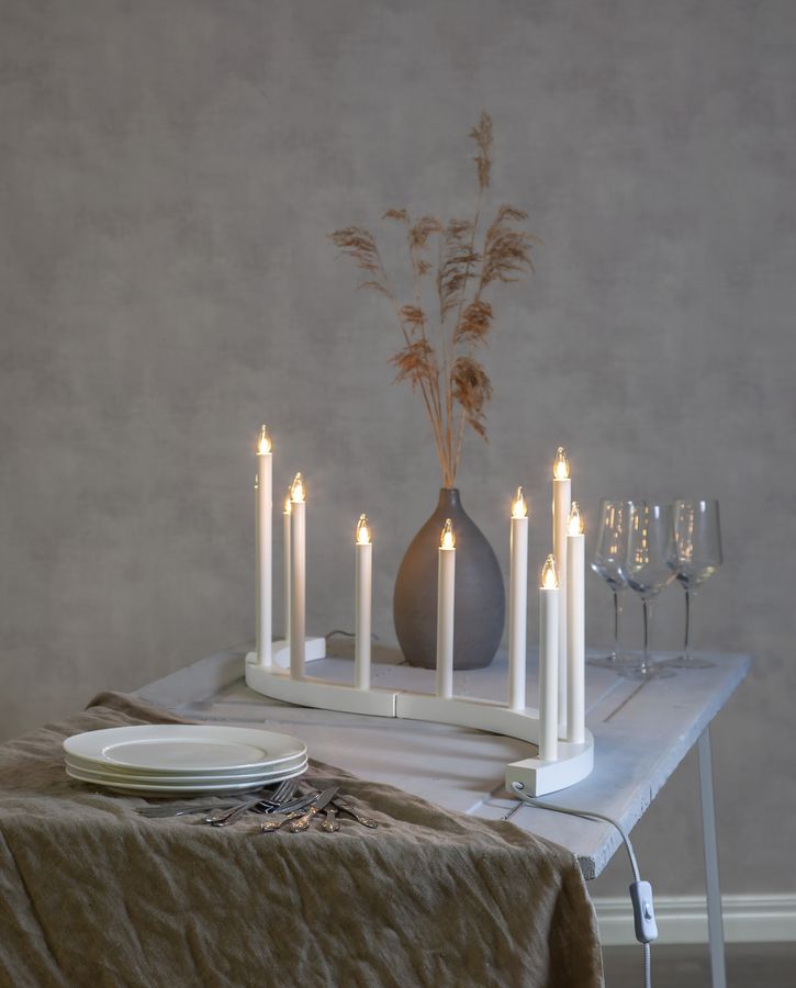 Kerzenständer  Accent - IP20, Warmweiss, 5 LED