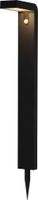 Solar-Wegleuchte VICI - 3.7V DC, 3W, 300/30lm, 3000K, IP , schwarz, Bewegungs-/Dämmerungsensor, L=90mm, B=200mm, H=800mm