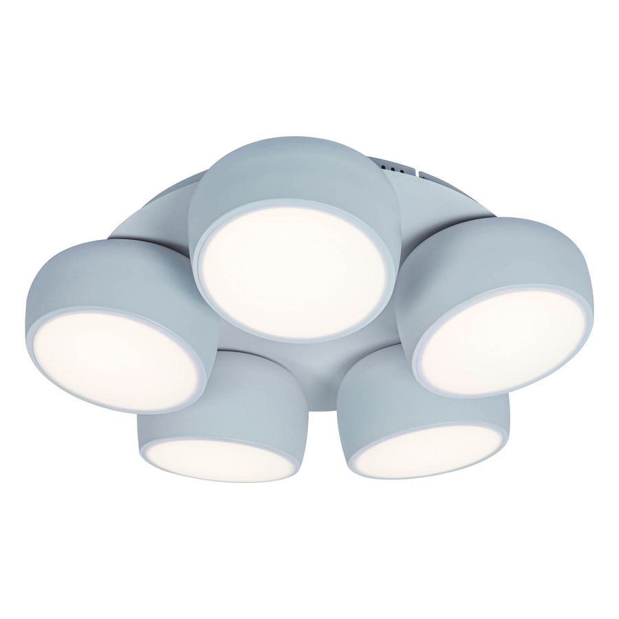5er LED Deckenleuchte ELIORA weiß - LED-Modul, IP20, 230V