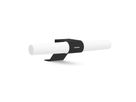 Helva Basic,  Doppel- Wandleuchte,Schwarz - LED Modul, 9W, IP44