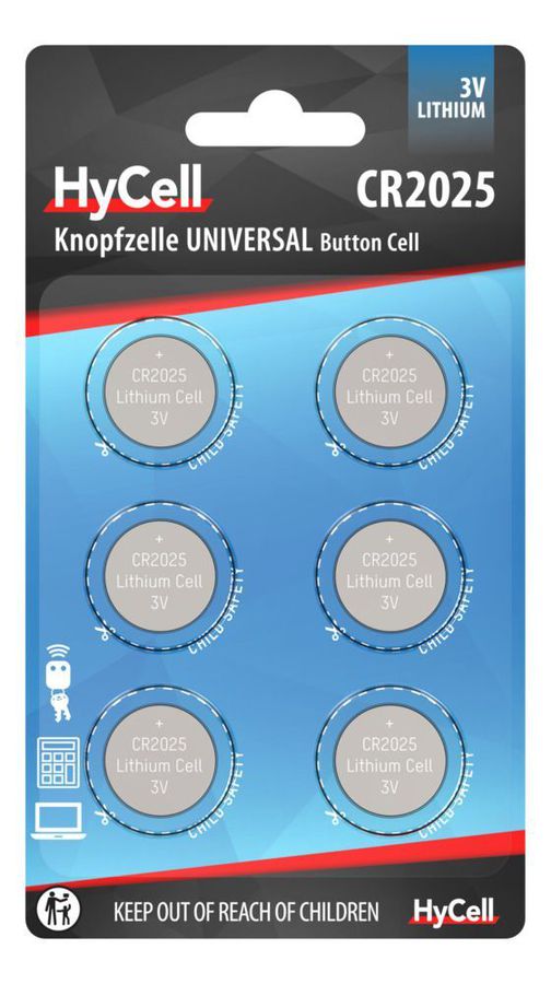 Lithium Knopfzellen CR2025 - Lithium Knopfzellen CR2025