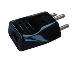 Stecker Typ 12, schwarz - Typ 12, schwarz