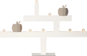 Kerzenleuchter KIVIK - IP20, Weiss, Kaltweiss