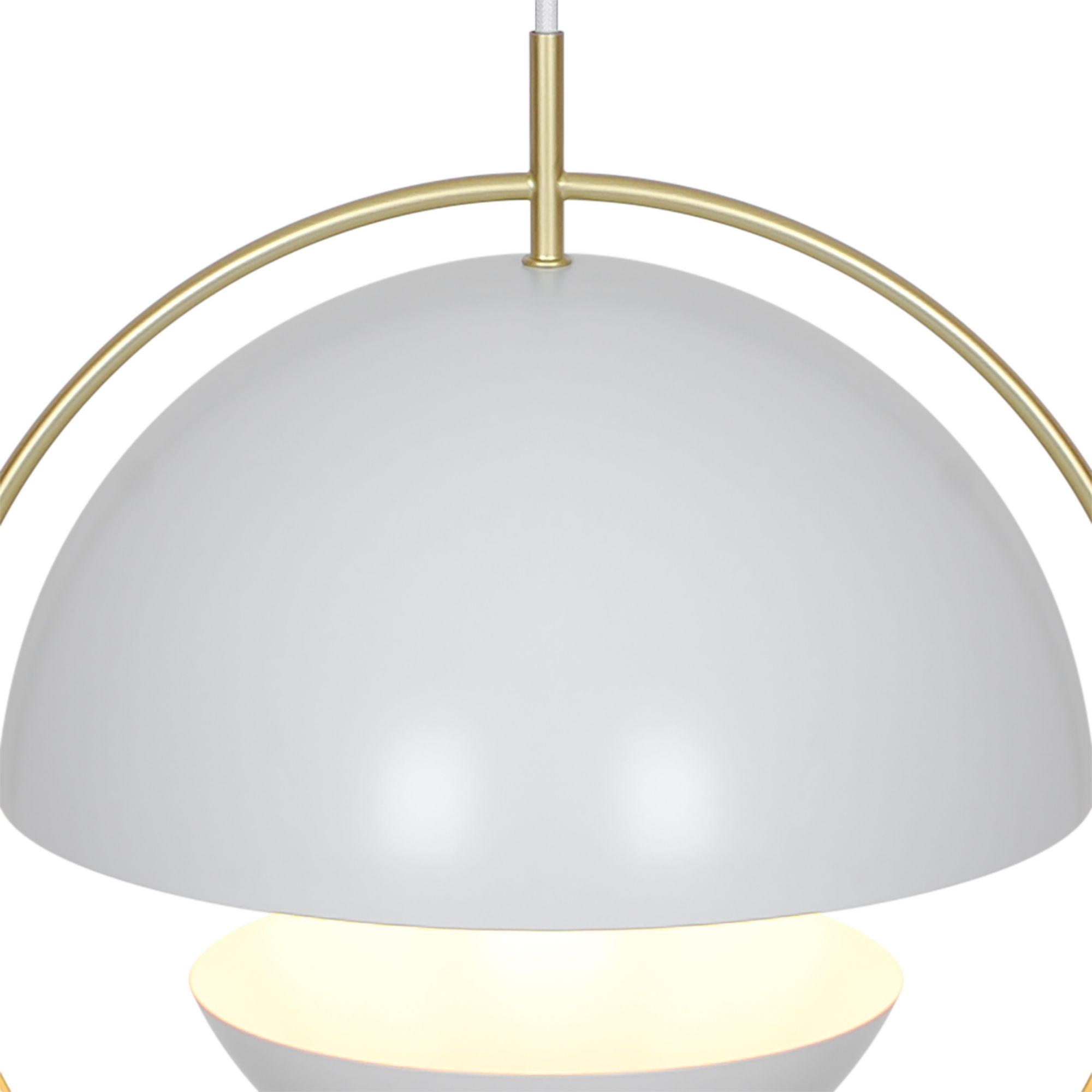 Pendelleuchte Tavia Weiss - 40W, E27, IP20