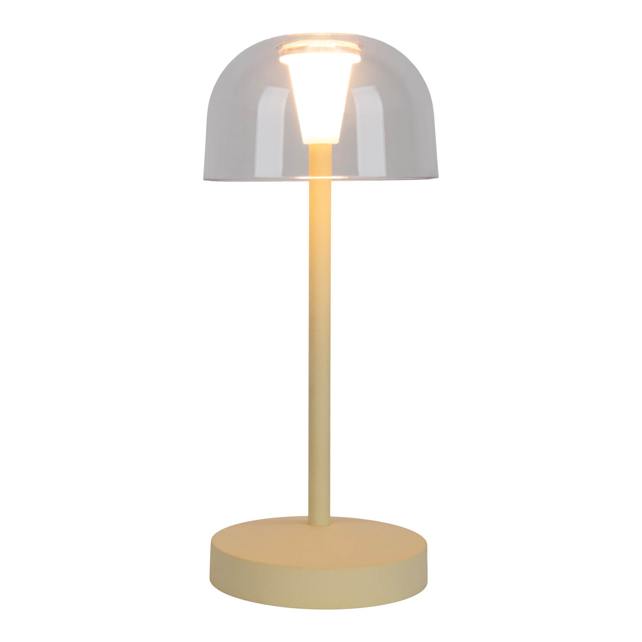 Akku- Tischleuchte GOMBA gelb 2er Set - LED-Modul, 1W, IP54