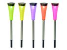 5er-Set LED-Solar-Erdspieß Multi - IP44, kaltweiss, 0.02W