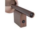 LED Wandleuchte  SINGAPUR  H: 34cm kupfer - IP20, LED-Modul, Kupfer