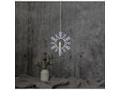 Indoor Dekoration Flamme Snow - Indoor, Weiss, 29cm, Timerfunktion