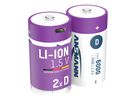 NiMH pile rechargeable Micro AAA 550mAh, 2er blister - 2er Kartonage