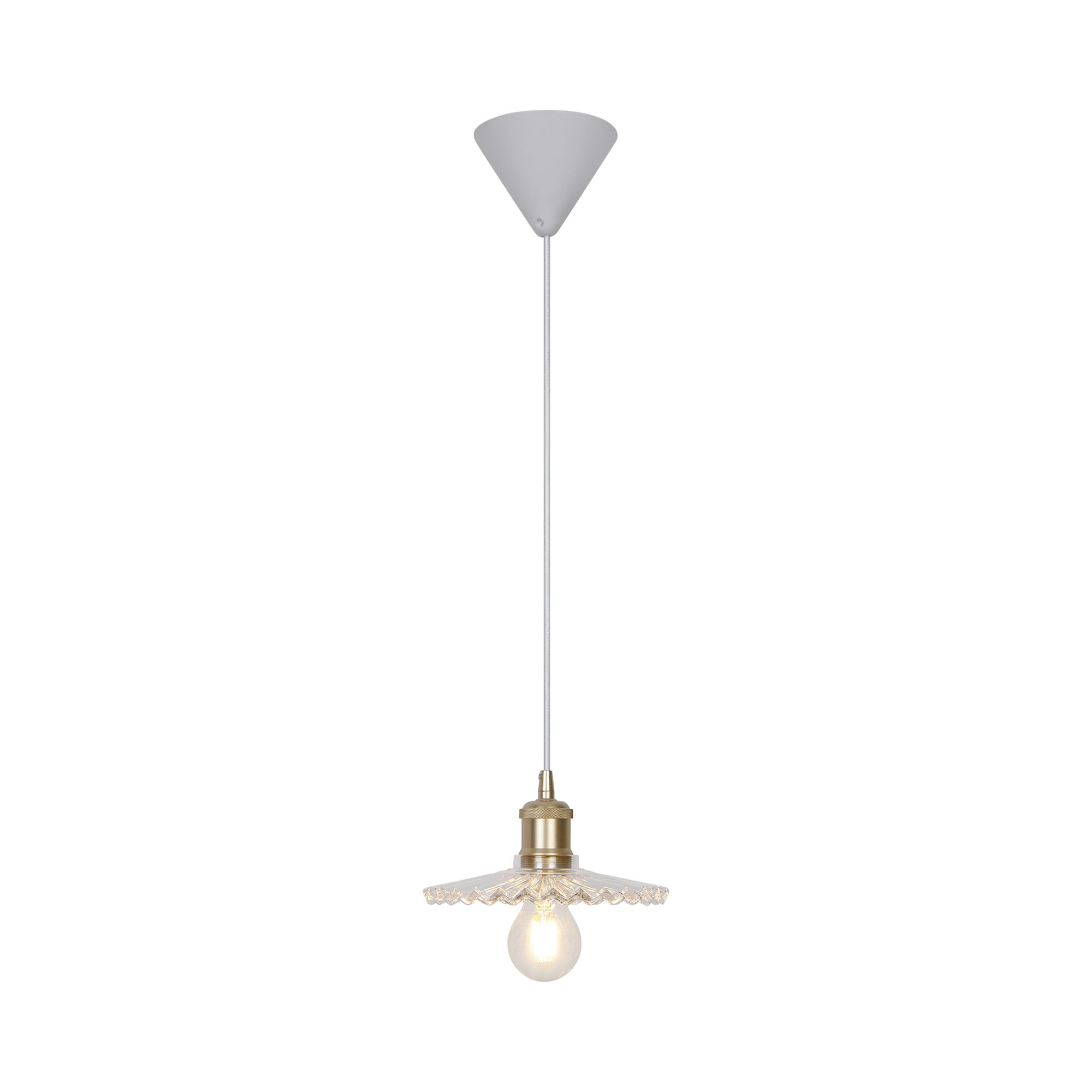 Torina 20, Pendelleuchte, Klar Glass - E27, IP20, max.40W