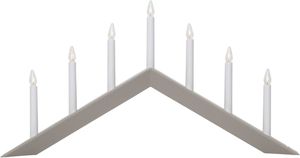 Kerzenleuchter Arrow - IP20, Beige, Warmweiss