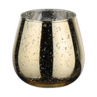 TEELICHTHALTER GOLD Ø145 H-140 BEZAMBY - TEELICHTHALTER GOLD Ø145 H-140 BEZAMBY