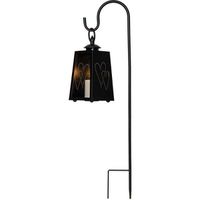 Laterne Flamme - Indoor, 52 cm Höhe,Timerfunktion