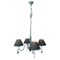 Deko-Krone schwarz d: 55cm Castellum - E14, 40W, IP20