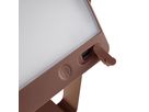 Akkuleuchte Saulio Solar  Braun - 3.5W, LED-Modul, IP44